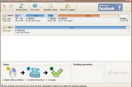 IM-Magic Partition Resizer 7.5.0 Professional | Business | Unlimited | Enterprise | Server Edition | Technician | Portable | WinPE