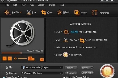 Bigasoft Total Video Converter 6.6.0.8858 | Portable