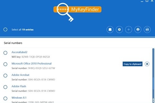 Abelssoft MyKeyFinder Plus 2025 14.0.56611