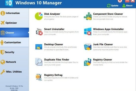 Yamicsoft Windows 10 Manager 3.9.4 Final | Yamicsoft Windows 11 Manager 2.0.8 | Portable | RePack by Diakov