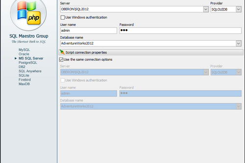 MS SQL PHP Generator Professional 22.8.0.15