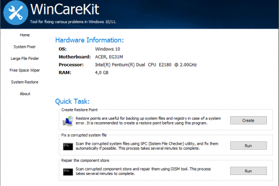WinCareKit 3.0.0 Portable