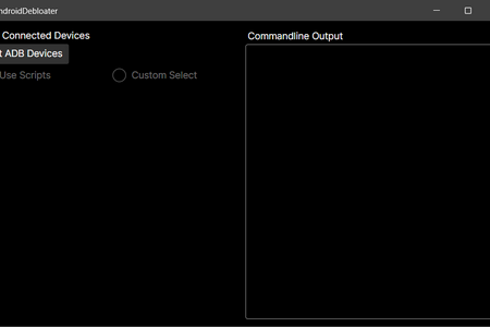 AndroidDebloater 2.0b (Pre-Release)