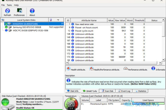 Active@ Hard Disk Monitor 25.0.1