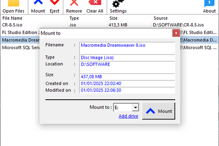 uDiscMounter 24.9 Portable