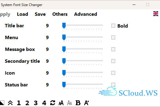 System Font Size Changer 2.2.1.20 | Portable