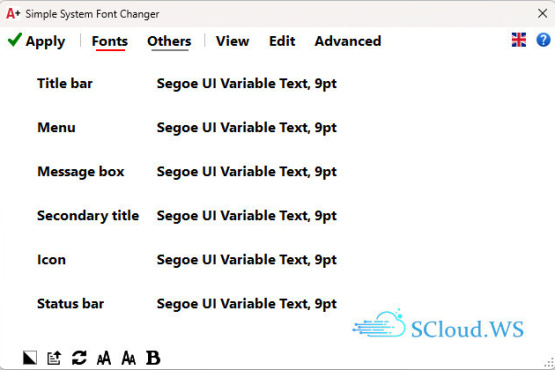 Simple System Font Changer 1.0.0.12 | Portable