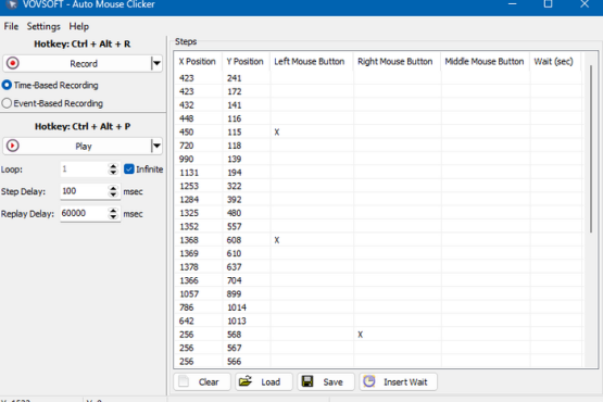 VovSoft Auto Mouse Clicker 2.5 | Portable