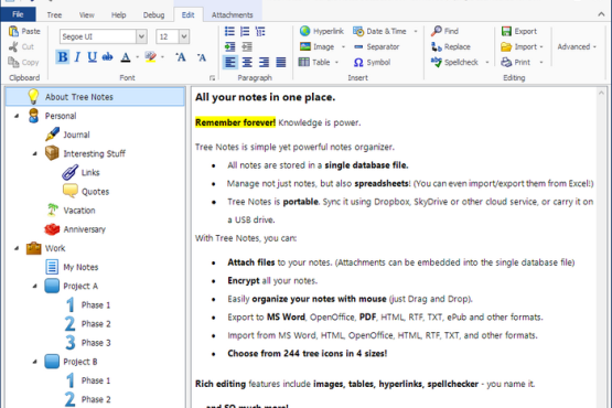 Tree Notes 4.6