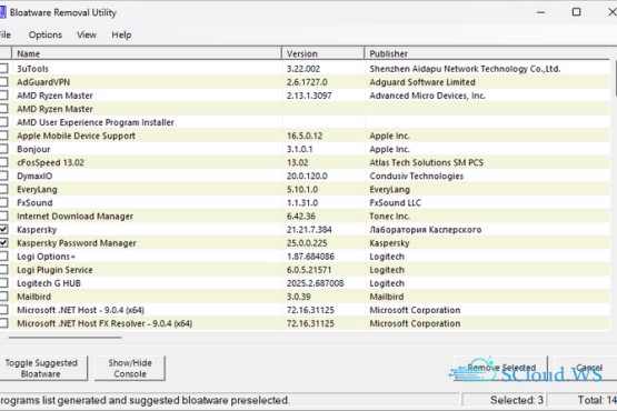 Bloatware Removal Utility 05.28.2025 Portable