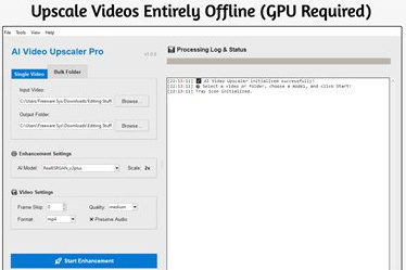 AI Video Upscaler Pro 1.2.7 | Portable