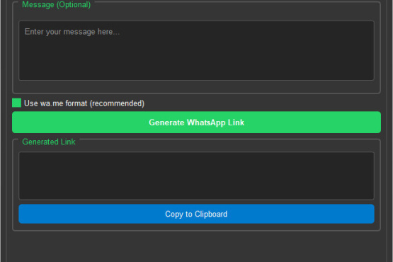 WhatsApp Link Generator 1.0 Portable by rahfie27