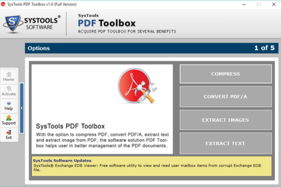 SysTools PDF Toolbox 4.0 | Portable