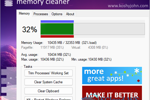 Memory Cleaner 3.0.0 | Portable