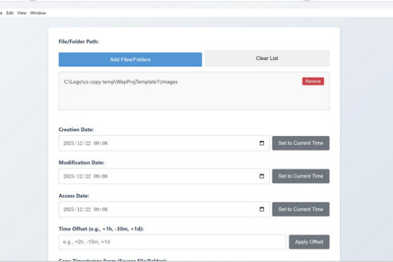 Cainey Studio Timestamp Changer 5.5.1.0 | Portable