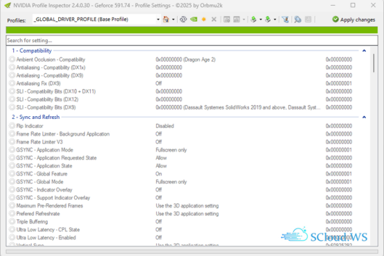 Nvidia Profile Inspector 2.4.0.30 Portable