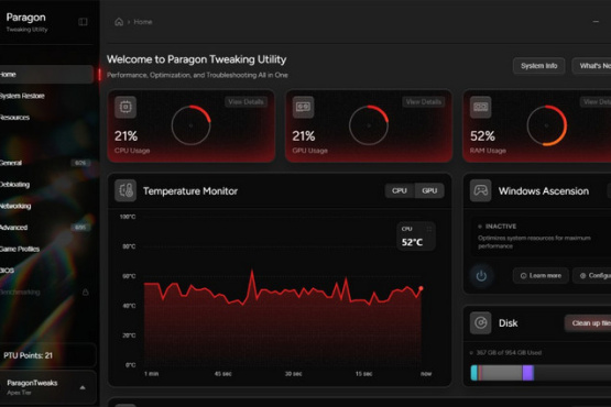 Paragon Tweaking Utility 2.1.7 | Portable