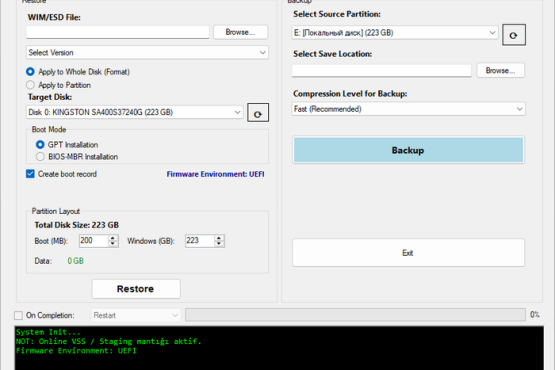 Windows Backup & Restore Tool v3 Portable