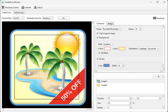 TweakNow WinIcon 3.2.0