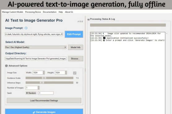 AI Text To Image Generator Pro 1.2.2 | Portable