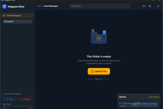 Telegram Drive 1.1.1 | Portable