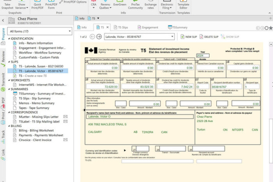 TaxCycle Enterprise 15.1.61187.0
