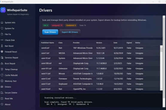 WinRepairSuite 1.0.0 | Portable
