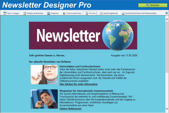 Newsletter Designer Pro 26.1.4